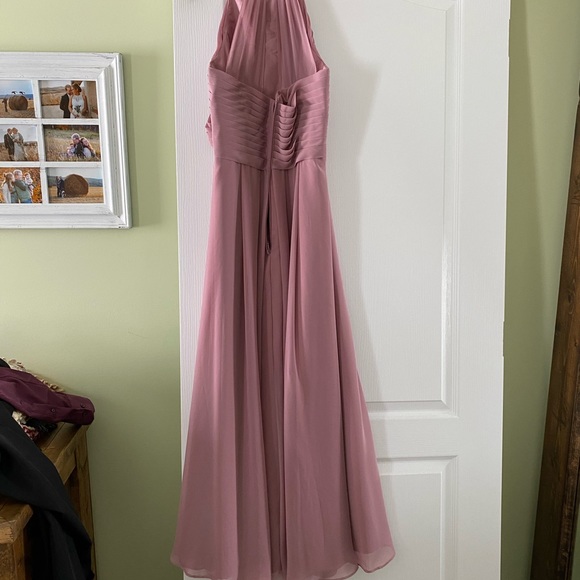 Azazie Vintage Mauve Bridesmaid Dress - Picture 2 of 3